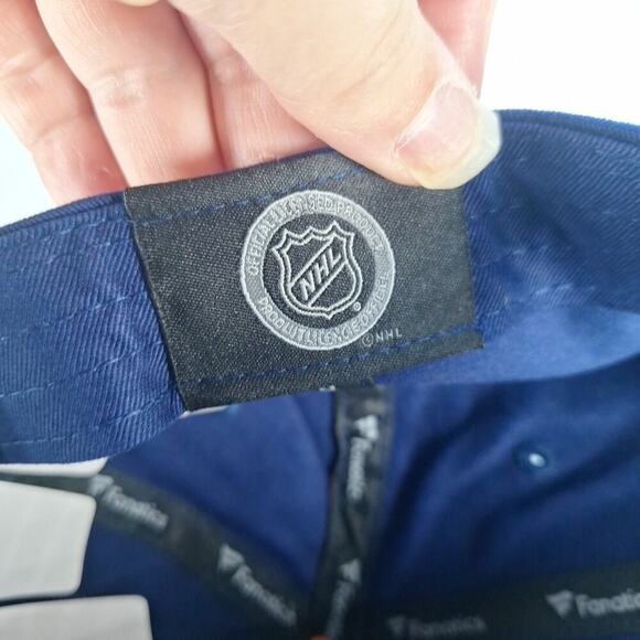 Tampa Bay Lightning NHL Authentic Blue Adjustable Strapback Hat Cap Dad Hat - Picture 7 of 8